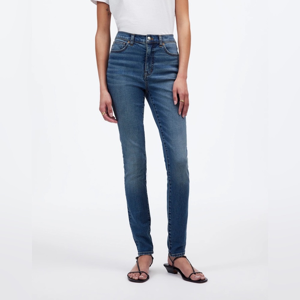 Madewell 9” skinny high rise jeans 27
